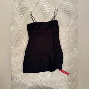Réalisation Par Christy Mini Black Dress